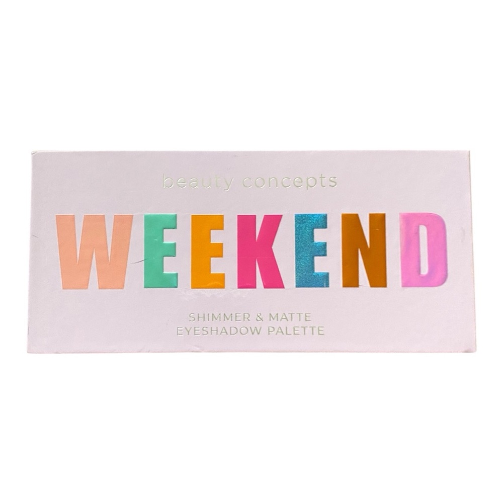 Weekend Eyeshadow Shimmer & Matte Palette Multicolor